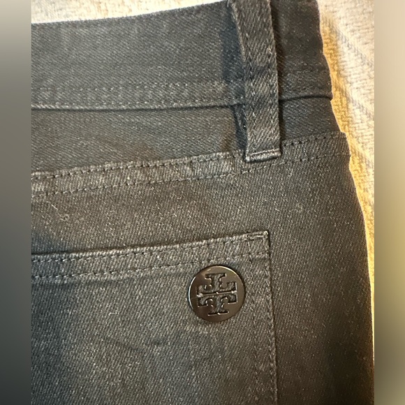 Tory Burch Vintage Super Skinny Jeans in Black Size 27 - Picture 5 of 5